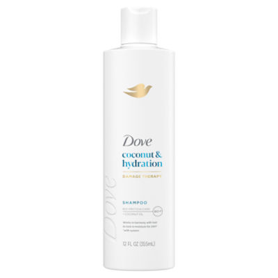 Dove Coconut & Hydration Shampoo, 12 fl oz Image 2 of 21