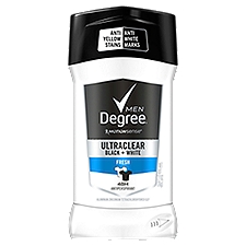 Degree Men UltraClear Black+White Fresh Antiperspirant Deodorant, 2.7 Ounce