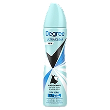 Degree Women Black + White Pure Clean UltraClear Antiperspirant Deodorant, 3.8 Ounce
