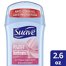 Suave Deodorant Antiperspirant & Deodorant Stick Powder 2.6 oz