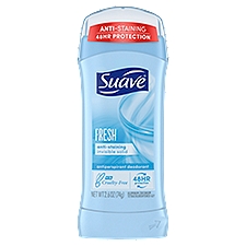 Suave Deodorant Fresh Anti-Staining Antiperspirant Deodorant, 2.6 oz