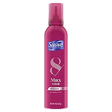 Suave Essentials Max Hold, Mousse, 9 Ounce