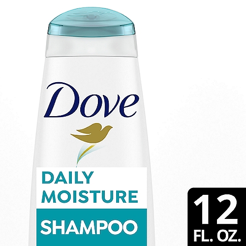 To help prevent the damage done by daily wear and tear, Dove Ultra Care Daily Moisture Shampoo progressively cares for hair, leaving it feeling healthier when used as a part of a system along with Dove Daily Moisture Conditioner. After the very first wash, this moisturizing shampoo helps to nourish and protect your hair from daily aggression, giving you beautiful, healthy-looking hair. This hydrating shampoo with pump contains a unique Bio-Restore Complex formulation for complete care that works in harmony with your hair. After one shower, you'll feel that your hair is silky to the touch and easy to manage. How to use: Apply Dove Ultra Care Daily Moisture Shampoo to wet hair, lather and rinse. For best results, use with Dove Ultra Care Intensive Repair Conditioner. Suitable for daily use. This shampoo for dry hair is Certified Cruelty-Free by PETA and is made in 100% recycled plastic bottles, so you can feel good about switching to Dove. This hair care product is the perfect addition to your Cruelty-Free beauty collection. Dove Daily Moisture is a moisturizing system that makes hair soft, smooth, and manageable. This hair care system is ideal for dry hair that needs a daily dose of hydration and moisture, as it nourishes hair to leave it looking beautiful and healthy. Dove care goes further than hair care with PETA Cruelty-Free certification and 100% recycled plastic bottles. At Dove, our vision is of a world where beauty is a source of confidence, and not anxiety. So, we are on a mission to help the next generation of women develop a positive relationship with the way they look-reaching over ¼ of a billion young people with self-esteem education by 2030. We are also committed to a landmark new initiative as part of our 2025 commitment to reduce plastic waste; reducing over 20,500 metric tons of virgin plastic annually by making the iconic beauty bar packaging plastic-free globally; launching new 100% recycled plastic bottles; and trialing a new refillable deodorant format that radically reduces plastic use. As one of the largest beauty brands in the world, we are revealing an agenda-setting commitment to tackle the global beauty industry's plastic waste issue.
