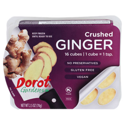 Dorot Gardens Crushed Ginger, 16 count, 2.5 oz, 2.5 Ounce