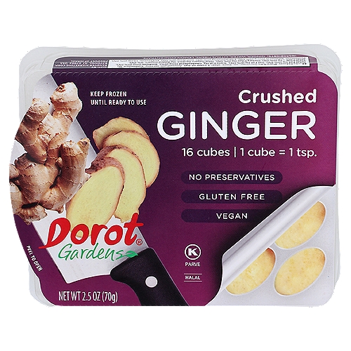 Dorot Gardens Crushed Ginger, 16 count, 2.5 oz