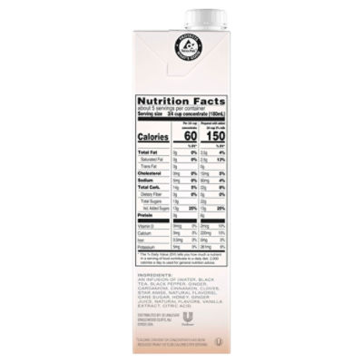 Chai Tea Nutrition Facts Besto Blog