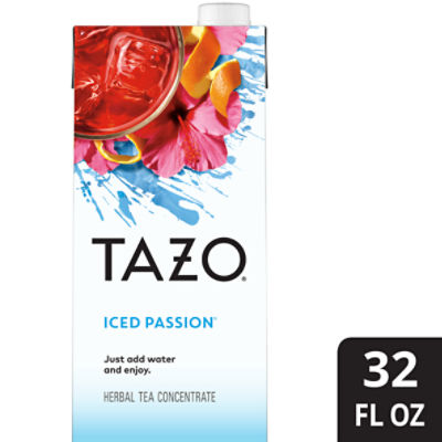 Tazo Iced Passion Herbal Tea Concentrate 32 fl oz Fairway