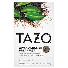 Tazo Tea Bags Black, Tea, 1.5 Ounce