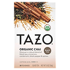 Tazo Tea Organic Chai Tea, 20 Each