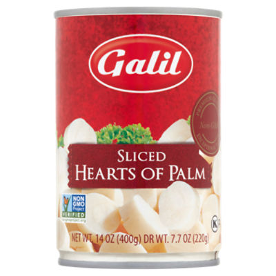 Galil Sliced Hearts of Palm, 14 oz