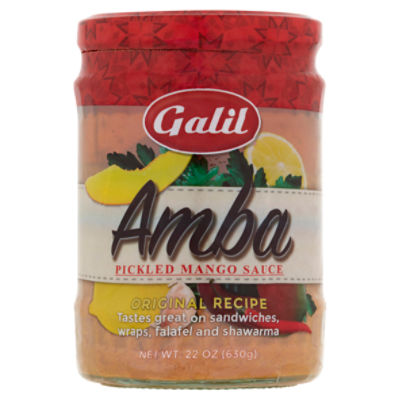 Galil Amba Pickled Mango Sauce, 22 oz