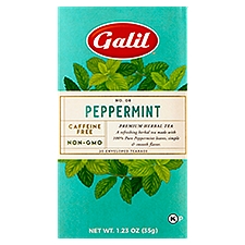 Galil No. 08 Peppermint Premium Herbal Tea, 20 count, 1.23 oz