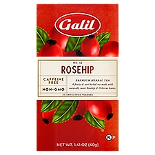 Galil No. 12 Rosehip Premium Herbal Teabags, 20 count, 1.41 oz