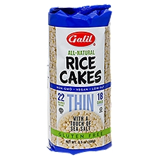 Galil Rice Cakes, Thin, 3.5 Ounce