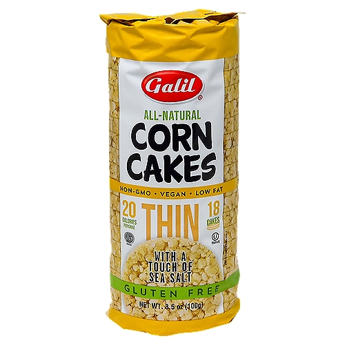 Galil Thin Corn Cakes, 18 count, 3.5 oz
