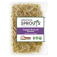 Jonathan Sprouts Organic Broccoli Sprouts, 4 oz