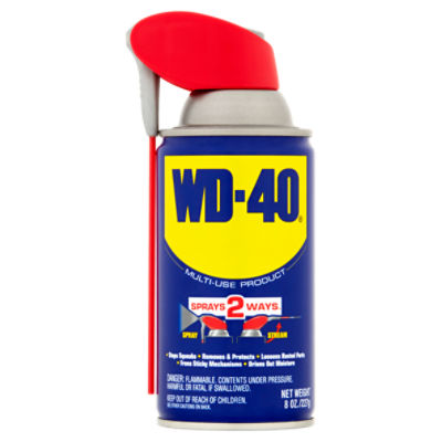 WD-40 Sprays 2 Ways Lubricant Spray, 8 oz, 8 Ounce