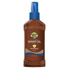 Banana Boat Deep Tanning Spray Oil Sunscreen, SPF 4, 8 fl oz