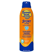 Banana Boat Sport Ultra Sunscreen Spray, SPF 30, 6oz