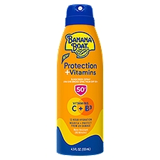 Banana Boat® Protection + Vitamins Sunscreen Spray SPF 50, 4.5oz