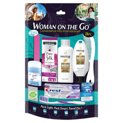 Convenience Kits International 11 pc Woman on the Go Travel Kit