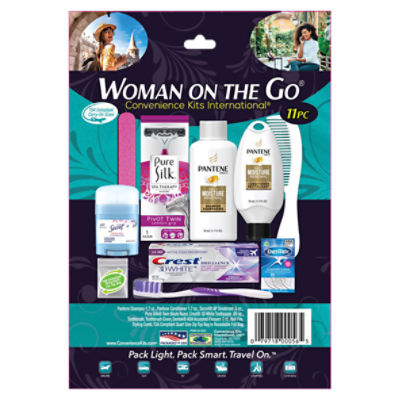 Convenience Kits International 11 pc Woman on the Go Travel Kit