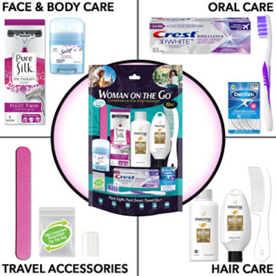 Convenience Kits International 11 pc Woman on the Go Travel Kit