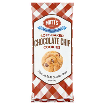 Matt's Bakery SoftBaked Chocolate Chip Cookies, 10.5 oz ShopRite