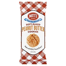 Matt's Bakery Soft-Baked Peanut Butter Cookies, 10.5 oz