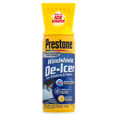 Prestone De Icer Windshield Washer Fluid with Dirt Blocker - 11 oz