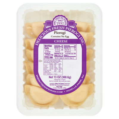 Delicious Fresh Pierogi Inc. Cheese Pierogi, 13 oz