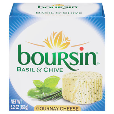 Boursin Basil & Chive Gournay Cheese, 5.2 oz