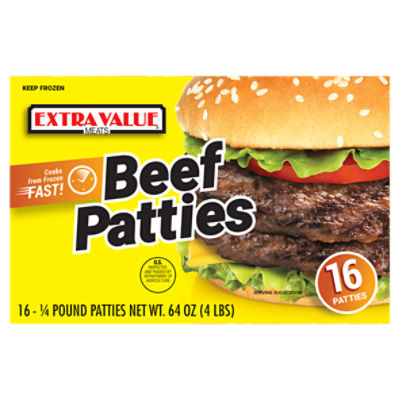 Extra Value seasoned Beef Patties - The Fresh Grocer