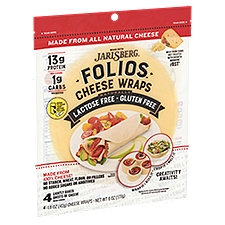 Folios Cheese Wraps, 1.5 oz, 4 count