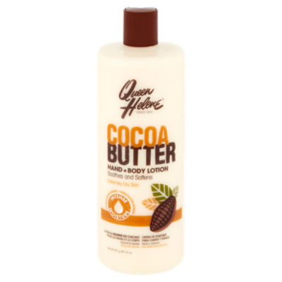 Queen Helene Cocoa Butter Hand + Body Lotion, 32 oz