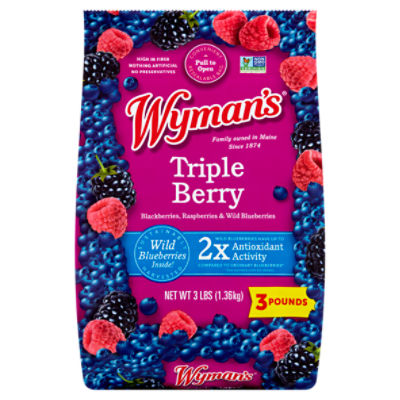 Wyman's Triple Berry, 3 lbs
