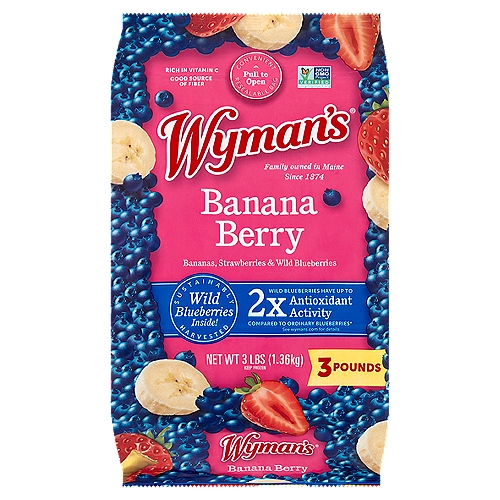 Wyman's Banana Berry, 3 lbs