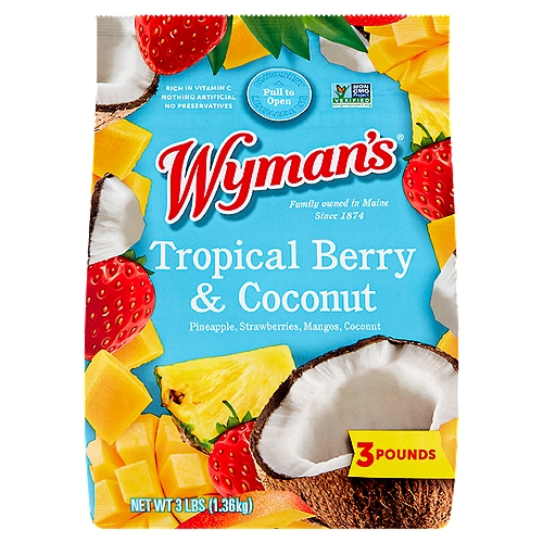 Wyman's Tropical Berry & Coconut, 3 lbs