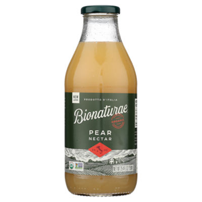BIONATURAE ORGANIC PEAR NECTARS, 25.4 fl oz
