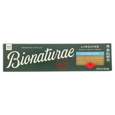 BIONATURAE ORGANIC GLUTEN FREE LINGUINE PASTA, 12 oz