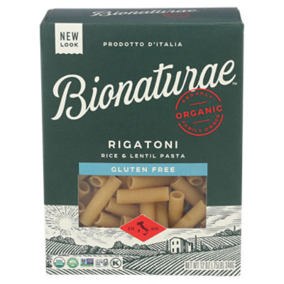 Bionaturæ Organic Gluten Free Rigatoni Rice & Lentil Pasta, 12 oz - Fairway