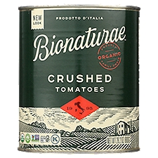 BIONATURAE ORGANIC CRUSHED TOMATOES, 28.2 oz