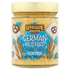 Unique Snacks German Mustard Pretzel Dip, 9 oz