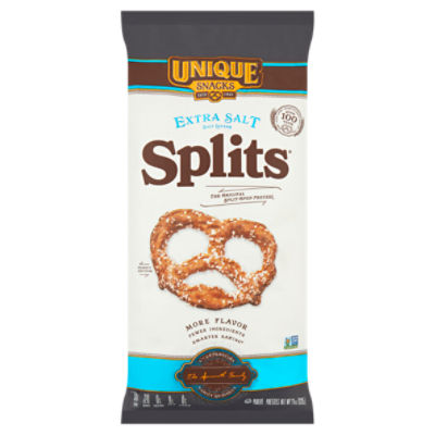 Unique Snacks Splits Extra Salt Pretzels, 11 oz ShopRite