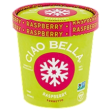 Ciao Bella Sorbetto, Raspberry, 14 Fluid ounce