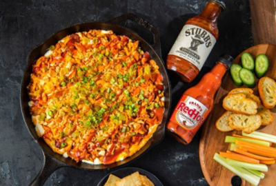 7 Layer Buffalo Bar-B-Q Dip