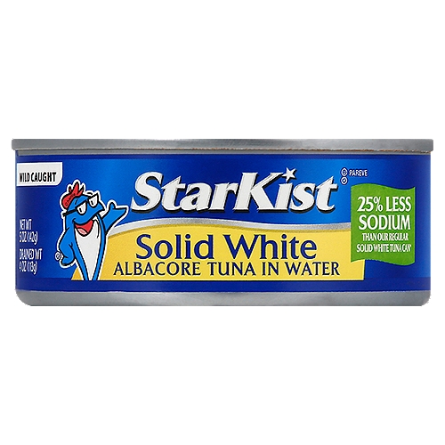 StarKist Solid White Albacore Tuna in Water, 5 oz
