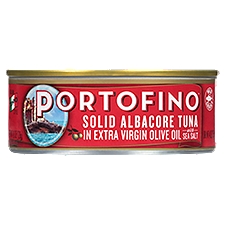 Portofino Albacore Tuna, Italian Style Solid in Extra Virgin Olive Oil, 4.5 Ounce