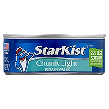 Starkist Chunk Light in Water, Tuna, 5 Ounce