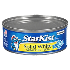 StarKist Solid White Albacore in Water Tuna, 5 Ounce